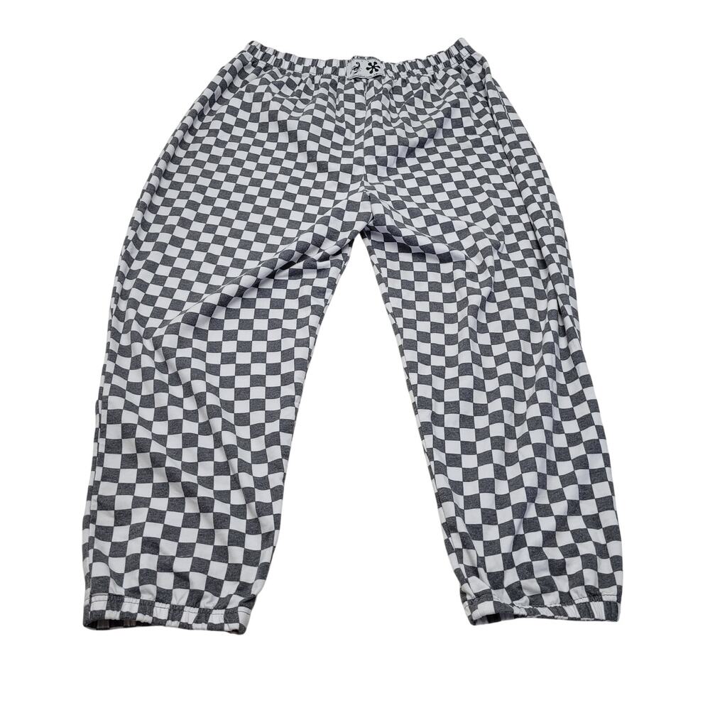 New Girl Order Euphoria checkered jogger pants pull on emo punk 22